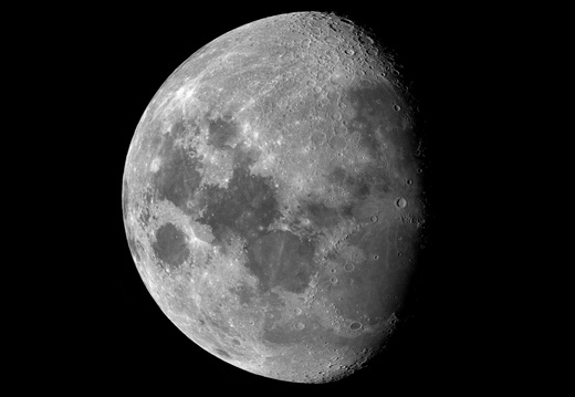 Hochauflösendes Mondmosaik