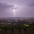Blitze Richtung Oberwartha