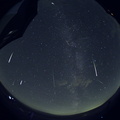 Meteore über Jizerka