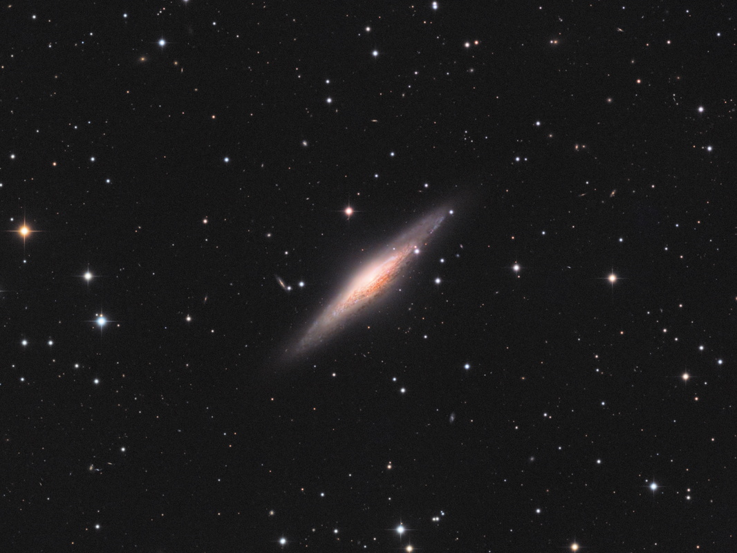 Galaxie NGC 2683 im Sternbild Luchs