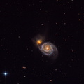 M51, Whirlpool-Galaxie 