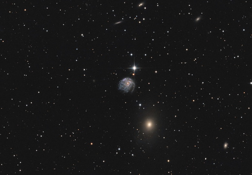 NGC 2276 kurz vor Vollmond