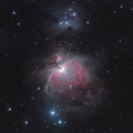 Orionnebel kurz vor Vollmond