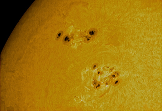 Sonnenflecken vom 20.06.2024