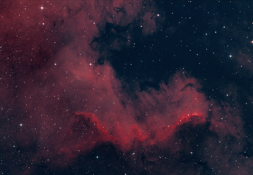  Cygnus Wall im Nordamerika Nebel 