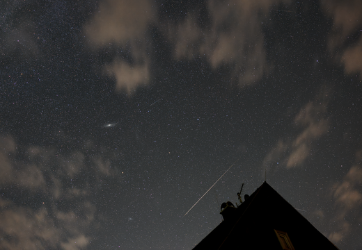 Sternschnuppse über Jizerka 1