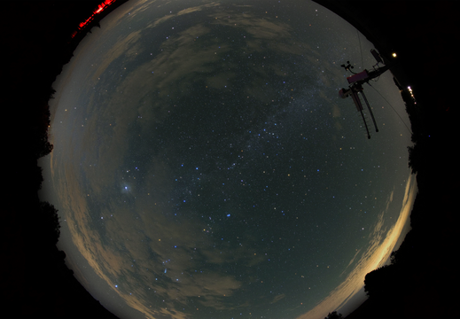 Himmel über dem HTT