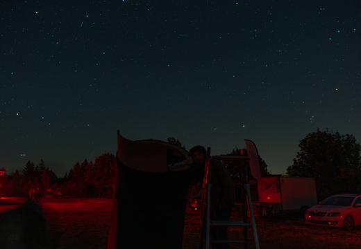 Beobachtung am 24" des ACR auf dem HTT