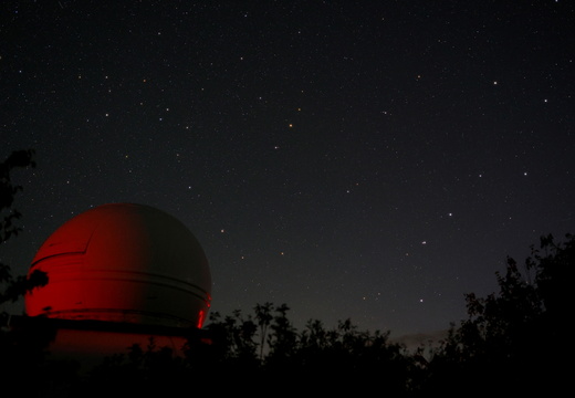 Nordblick über die Elsterlandsternwarte