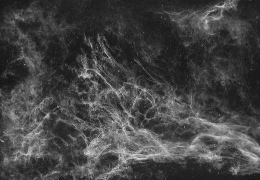 Cirrusnebel (Ausschnitt)