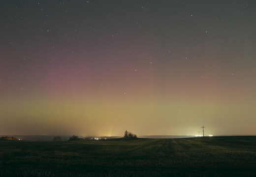 Polarlicht 20.01.2026 mit Beamern
