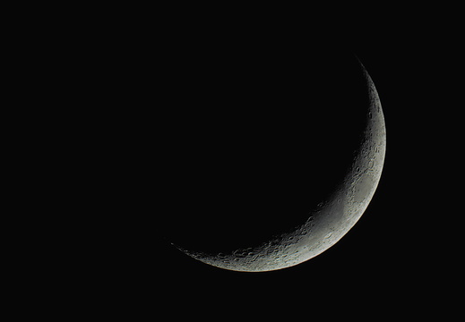 Mondsichel vom 22.01.26