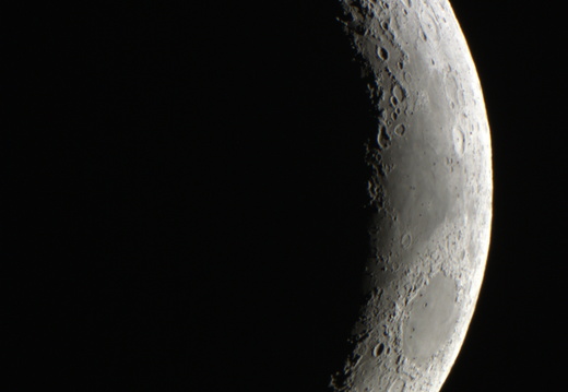 Mondsichel am 22.01.2026