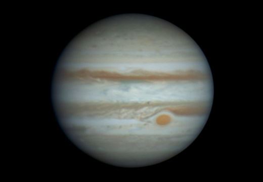 Jupiter mit Europa und GRF
