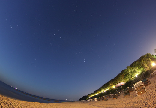 Sommerdreieck am Ostseestrand